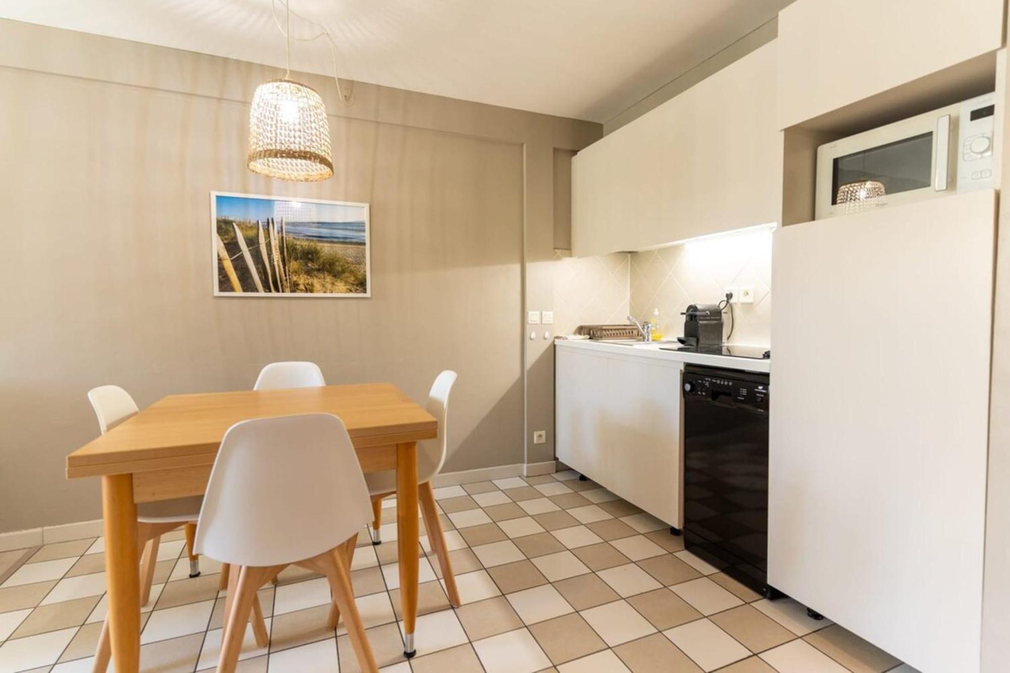 Beautiful Flat With Swimming Pool Tennis Court And Free Parking 117 Le Touquet 외부 사진