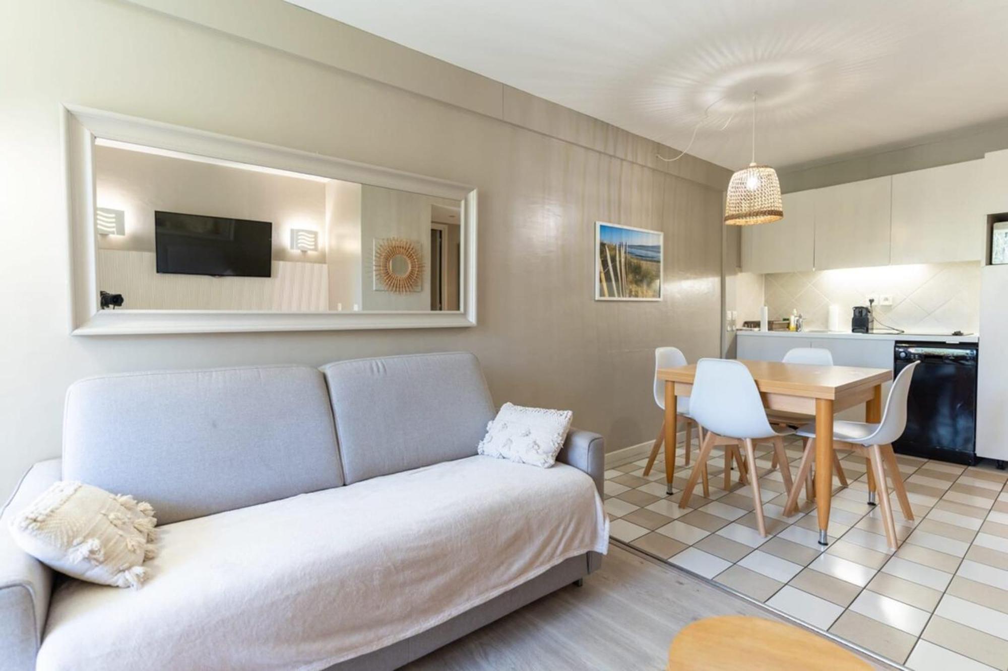 Beautiful Flat With Swimming Pool Tennis Court And Free Parking 117 Le Touquet 외부 사진